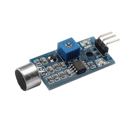 2 pcs Robojax Sound Detection Microphone Module Switch Sound Sensor for Arduino and Raspberry Pi (2 Pieces, Blue)