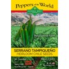 Serrano Tampiqueno Pepper Seeds - Hot and Delicious - Classic
