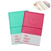2 Pcs Mini Notebook, Mini Diary 2 Colors Pocket Notebook