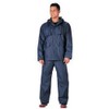 Mens Rain Suit - Two Piece Microlite PVC, Navy Blue,