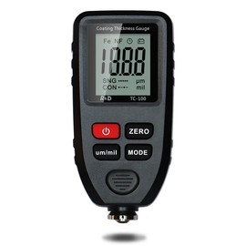 Car Coating Thickness Meter for Used Car Buyers, Paint Mil Thickness Meter Gauge Check The Car’s Original Coating Auto Car Paint Meter (Black)