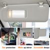 Sun Visor with Vanity Light for 2010-2015 Mazda CX-9, Left