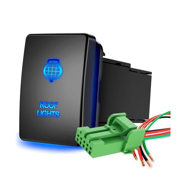 Nilight Nilight ROOF Lights Push Button Switch 12V ON Off