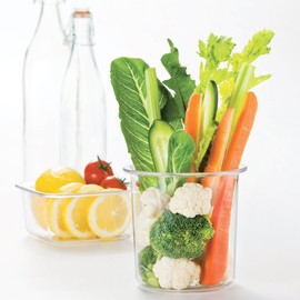 LocknLock Contenedor Bisfree rectangular alto transparente 2.1L