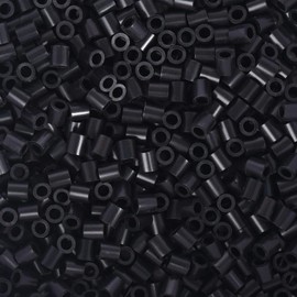 Fuse Beads for Crafts, Black, 6000pcs