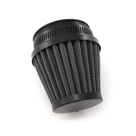 Black Motorcycle Performance Air Filter Pod 54mm Compatible with Honda Kawasaki Yamaha Suzuki