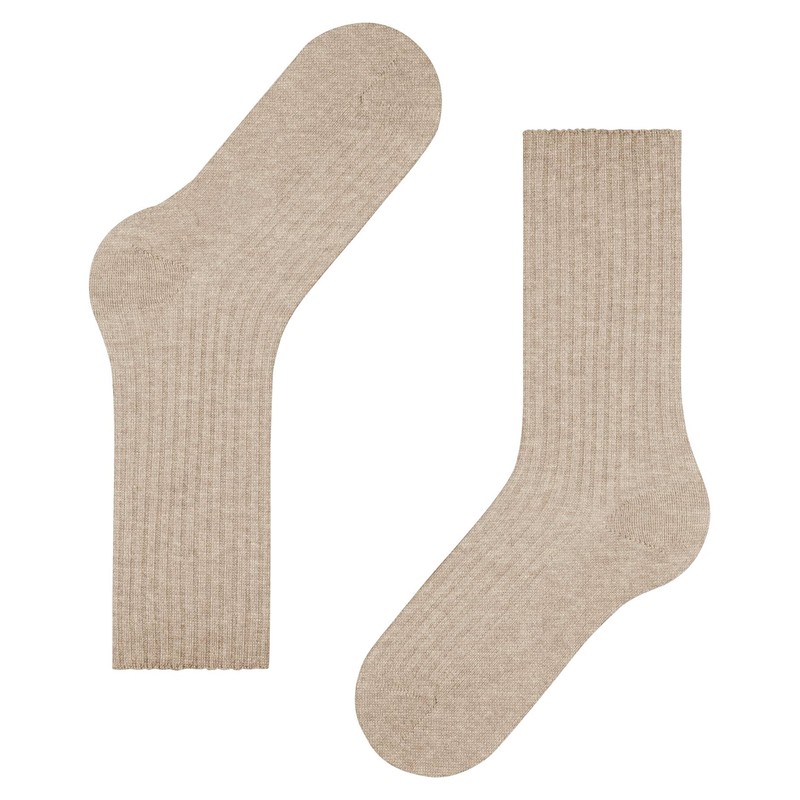 FALKE Women's Socks, Beige Melange 4091