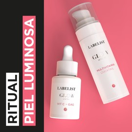 Labelist Glow Elixir Face Serum 30 ml Face Care for Dull Skin Antioxidant and Illuminator Vitamin C and β-Glucans Fights Wrinkles