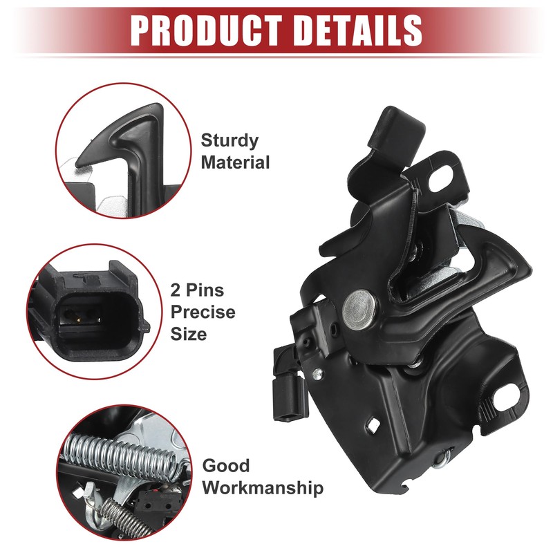 ACROPIX Engine Hood Latch Assembly No.74120-TL0-G01 Fit for Acura TSX
