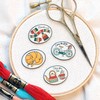 Sleeping Orange Cat Hard Enamel Needle Minder