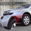 71103-SWA-000 Pair Left Right Front Bumper Brackets for Honda CRV