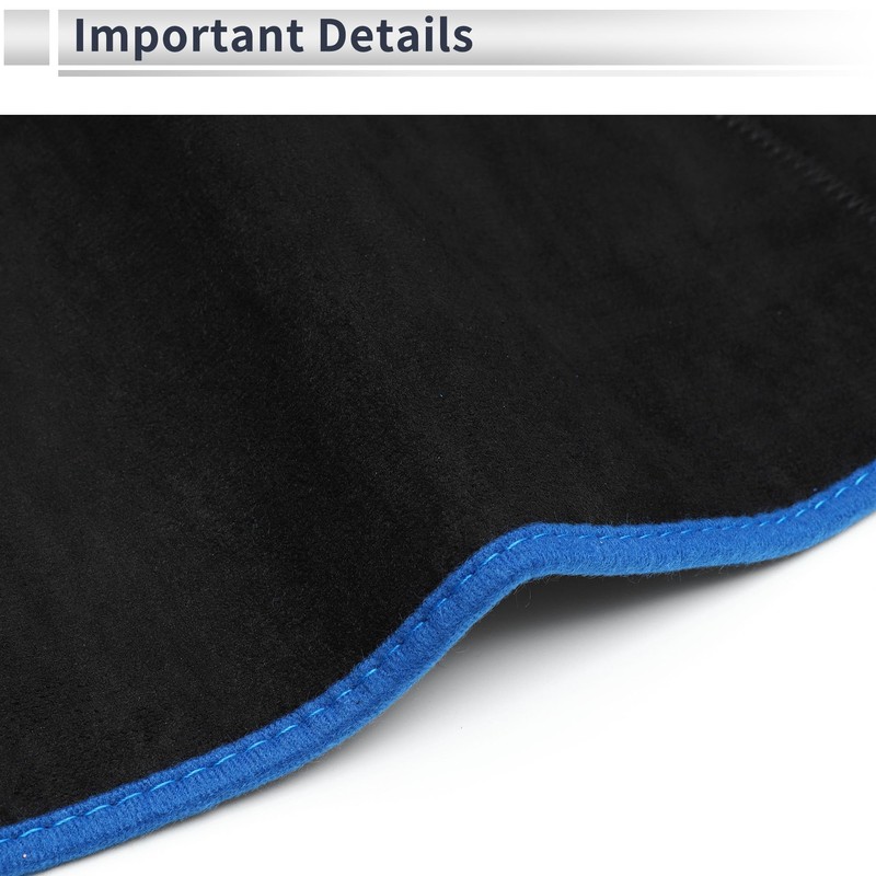 RATCHROLL Interior Dashboard Cover for Ford for Ranger 1989-1994 Non-Slip