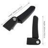 Motorcycle Passenger Armrest 2Pcs Motorcycle Passenger Rear Folding Top Case