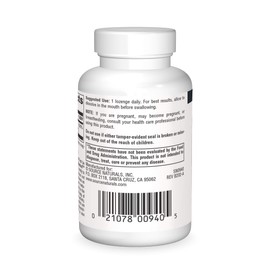 Source Naturals Coenzymated B-6 25mg P-5 Pyridoxal-5 Phosphate Fast-Acting, Quick Dissolve Sublingual Vitamin Supports Amino Acid Metabolism - 30 Lozenges