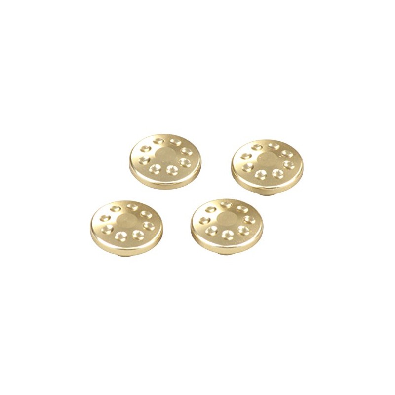 POSH 000820-12 Motorcycle Equipment Cap Bolt Cover for M8 Champagne