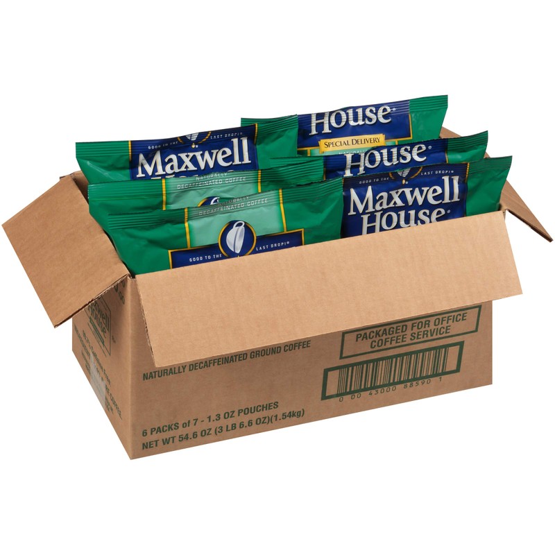 Maxwell House Decaf Special Delivery Medium Roast Coffee (1.3 oz