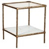 Signature Design by Ashley Ryandale Contemporary Accent Table, Antique Brass