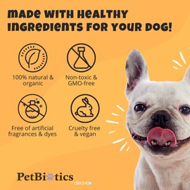 Petbiotics – Prebiotic Topical Spray – All-Natural & Organic pH Balancing Spray for Sensitive Pet Skin, Promotes Healthy Skin Microbiome – 4 oz.