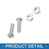 A ABSOPRO Bling Car License Plate Fasteners Screws Caps Covers
