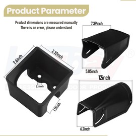 762222MA Chute Assembly & 585196MA Chute Rotater Wormgear & 585195MA Worm Bracket & 585193MA 337227MA Retainer Ring Compatible with B&S Murray Craftsman Snow Throwers