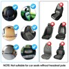 4 PCS Car Headrest Covers, Dustproof Washable Car Head Rest