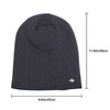 Ewaycom Winter Fleece Lined Beanie Hats for Men Women, Warm