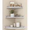 Petrala Petrala Corner Shelf Hanging Wall Shelf Wood Floating Shelves