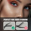 DINNAT Eyebrow Scissors with Comb, Facial Grooming Scissors Kit, Professional