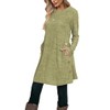 Poetsky Womens Flare Tunic Tops Long Sleeve with Pockets Fall