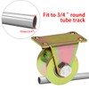 Skelang 4 Pcs 2" U-Type Groove Wheel Heavy Duty Rigid