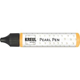 KREUL 92330 Javana Bead Pen for Creating Half Pearls with Metallic Effect and Smooth Surface, 29 ml, Gold