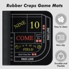 iEsstros Craps Table Top Set Craps Mat 70" x 35"