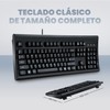 Perixx PERIBOARD-106B ES Teclado USB Español - Alto Rendimiento -