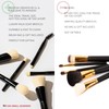 SO BLACK MIDI Travel Brush Set by Cosme Life Luxe