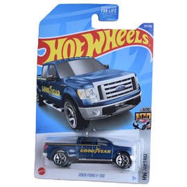 Hot Wheels 2009 Ford F-150, Metro 3/10 - Azul