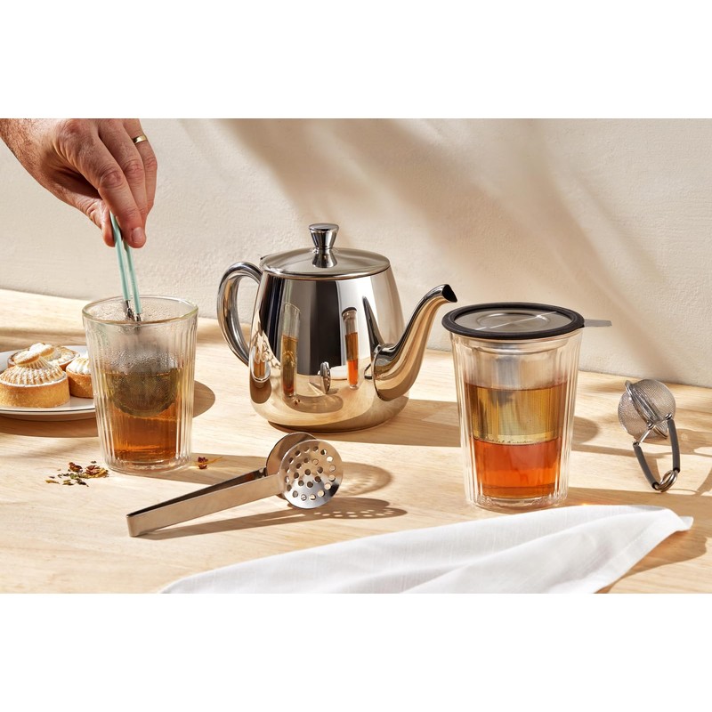 Maxwell & Williams Blend Stripey Double Wall Cup 250ML Set