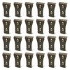Biaungdo 24 Pcs Brick Wall Clips, Steel Brick Hook Clips,