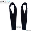 Fit Four F4T Triangle Weightlifting Strap, Reversible Grip, Black and
