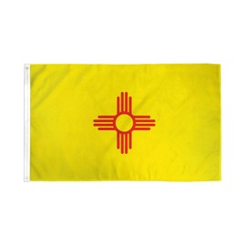 Trade Winds 3x5 New Mexico State Premium 210D 3'x5' Knitted Poly Nylon Dura Flag Banner (FI) Fade Resistant Premium