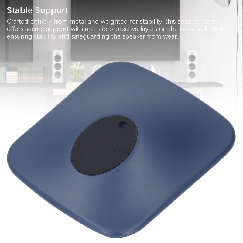 POENVFPO Non Slip Metal Speaker Desk Stand for KEF LSX