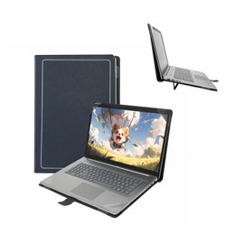 Hard Shell Case Cover for HP Envy Laptop 16-h0000/16-h1047nr & HP Pavilion Plus Laptop 16-abXXX & Dell Inspiron 7620 2-in-1/5620/5630 16 Inch Laptop Stand, Multi-Angle Stand with Heat-Vent,Blue