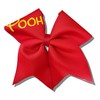 Cheer Bows Red Pooh and friends Hair Bow