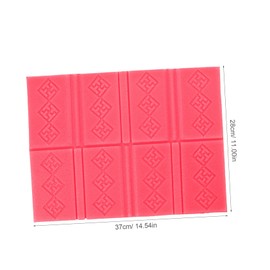 KOMBIUDA Comfortable Picnic Mat Portable Folding Seat Cushion for Beach Park Camping Xpe Material for Outdoor Activities