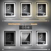 Snowdool LED Bathroom Mirror, 20"x28" Mirror with Front and Backlit,