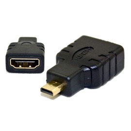 KALEA-INFORMATIQUE Adapter ©-Female HDMI (= HDMI "Type A") to Male Micro HDMI (= HDMI "Type D")