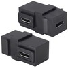 AAOTOKK 90 Degree USB C 3.1 Keystone Insert Jack Connector