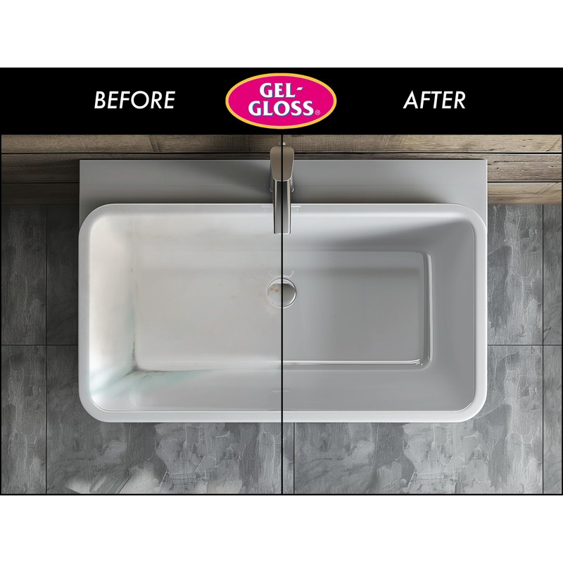 TR Industries GG-1 Gel-Gloss Kitchen and Bath Polish, 16 Fl.