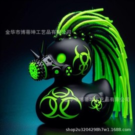 Crossover Hot Duckybill Devil Duck Halloween Party Decoration Prop - Free Size Duck- 2ea