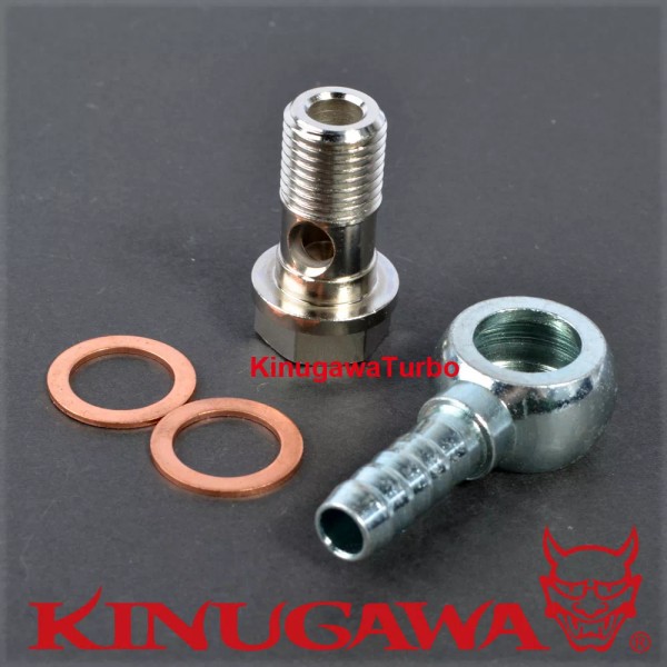 KINUGAWA Turbo Water Coolant M14x1.5 mm Banjo Pipe with 3/8"