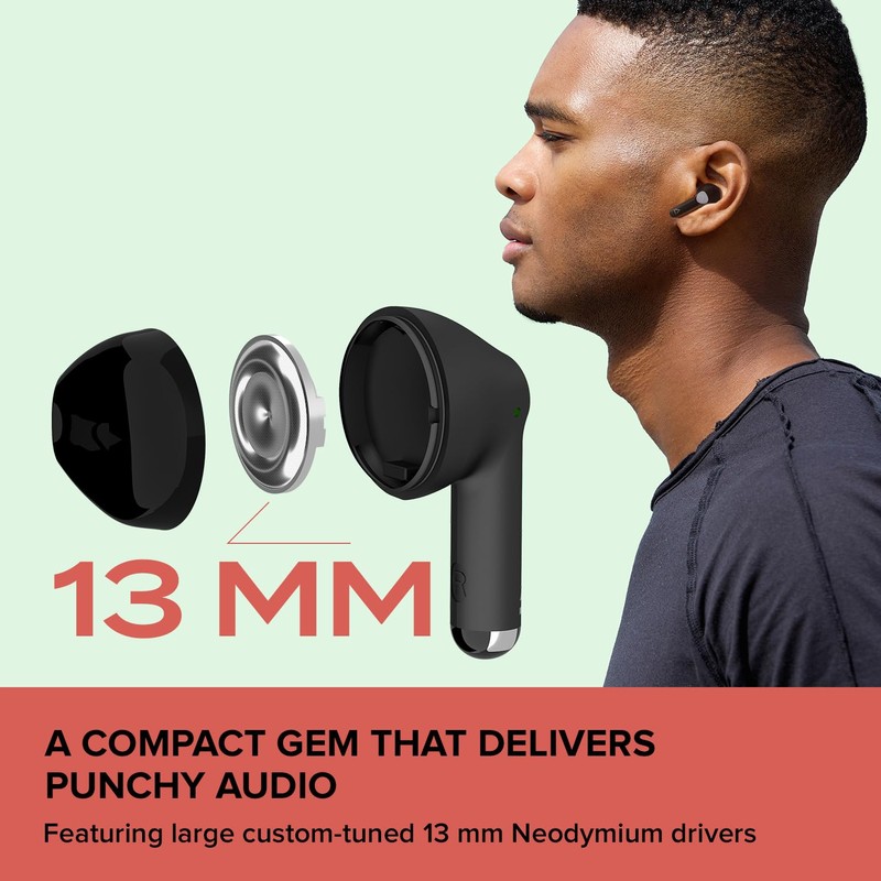 Creative Zen Air Dot - Leichte, echte kabellose, schweißfeste In-Ear-Kopfhörer